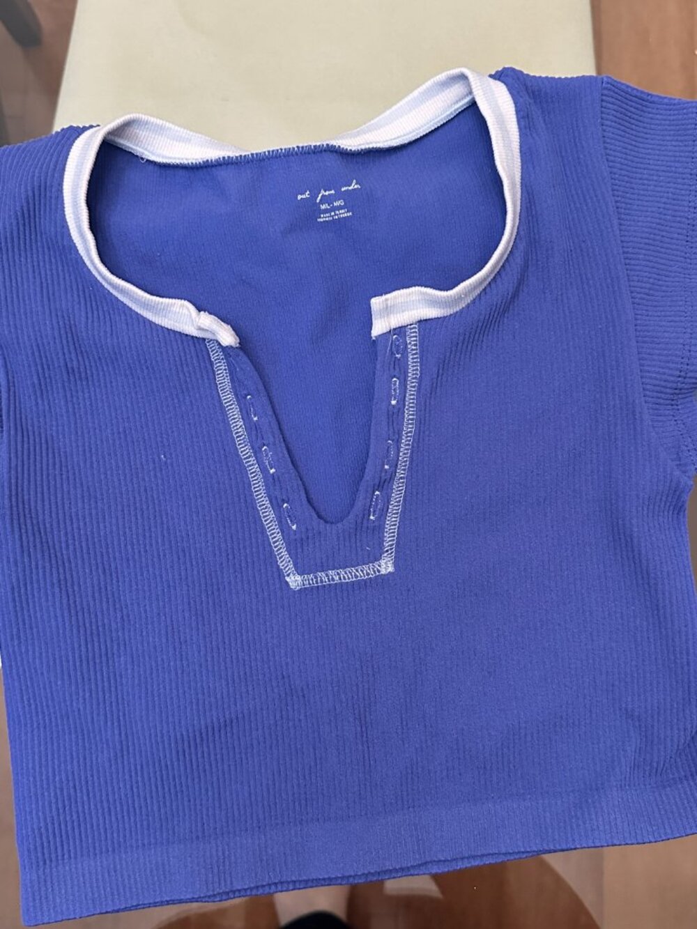 Urban Outfitters M/L Blue Shirt
